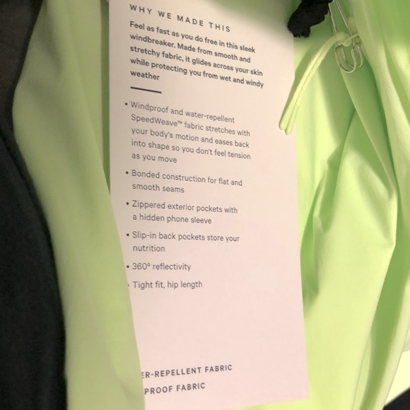 lululemon (0) Fast and Free Windbreaker - Picture 13 of 15